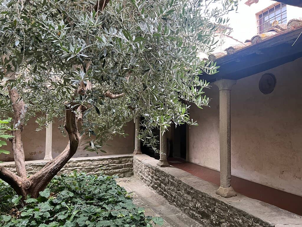 Panoramic Courtyard Views