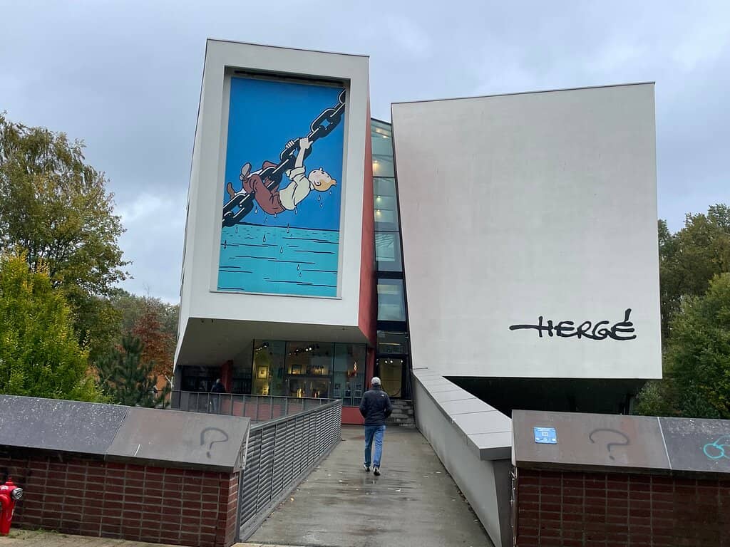 Hergé Statue Garden