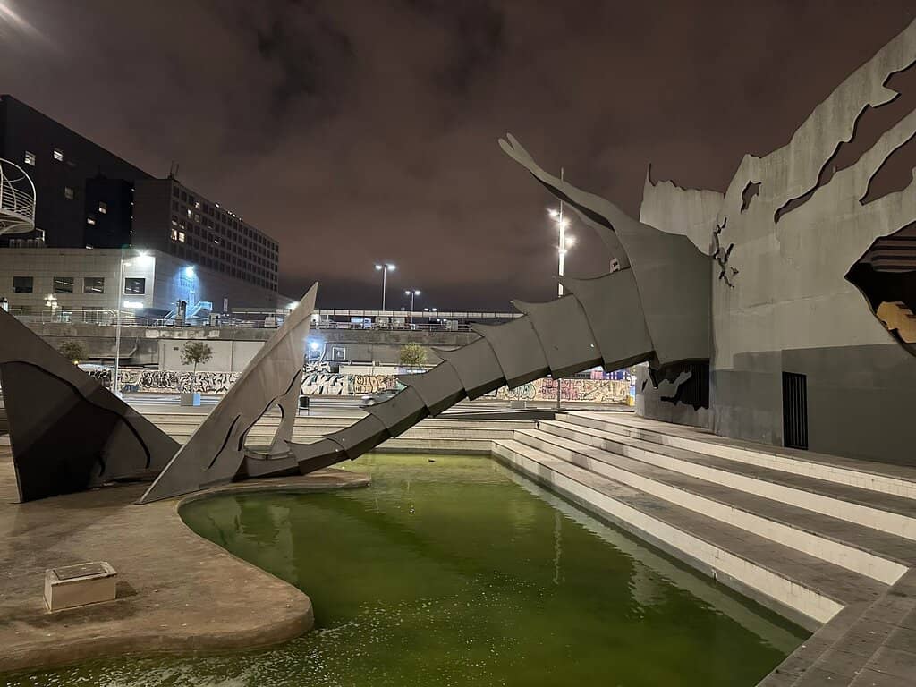 The Lake and Fountains