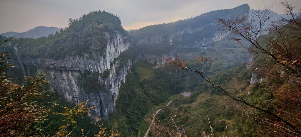 Elevator Descent to the Valley