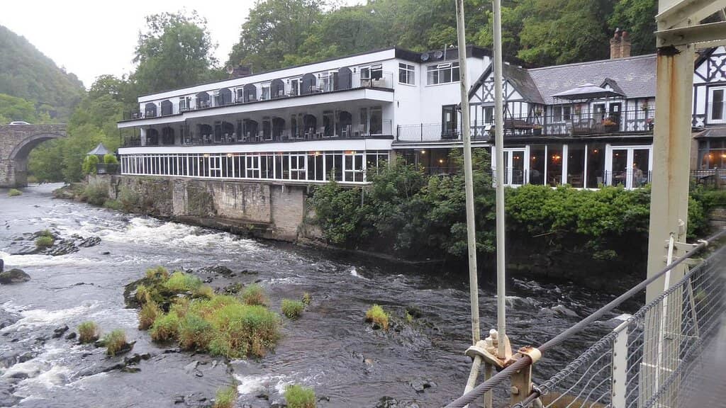 Expansive Beer Garden
