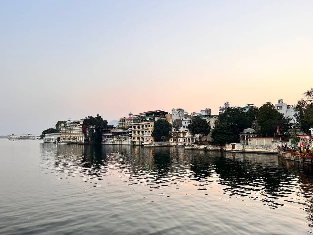 Sunset Over Lake Pichola