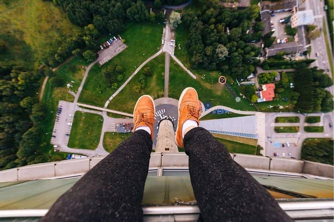 Glass Floor Viewing