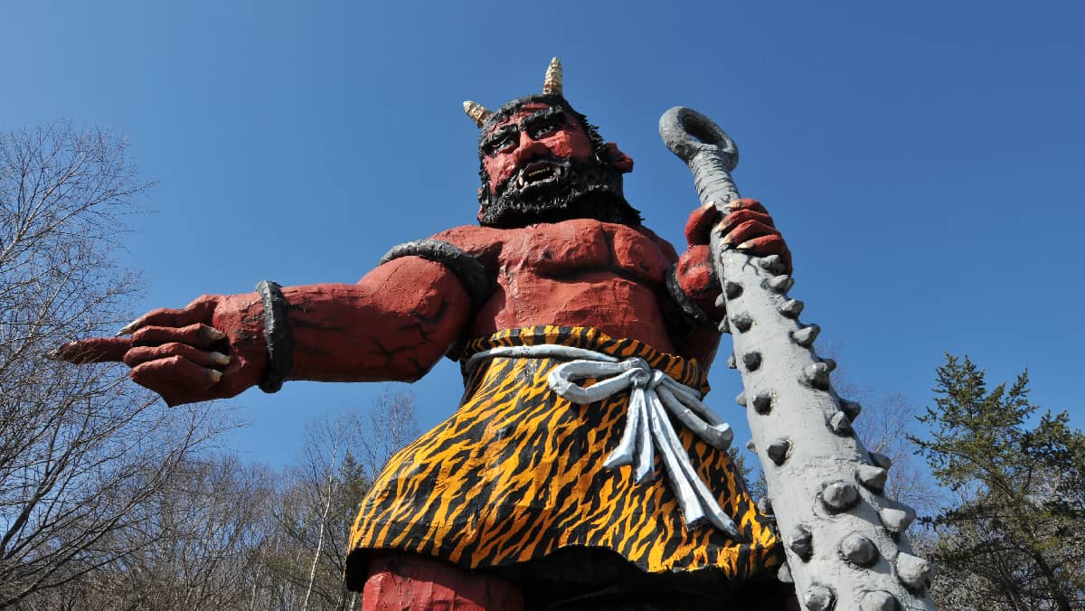 Demon Statues