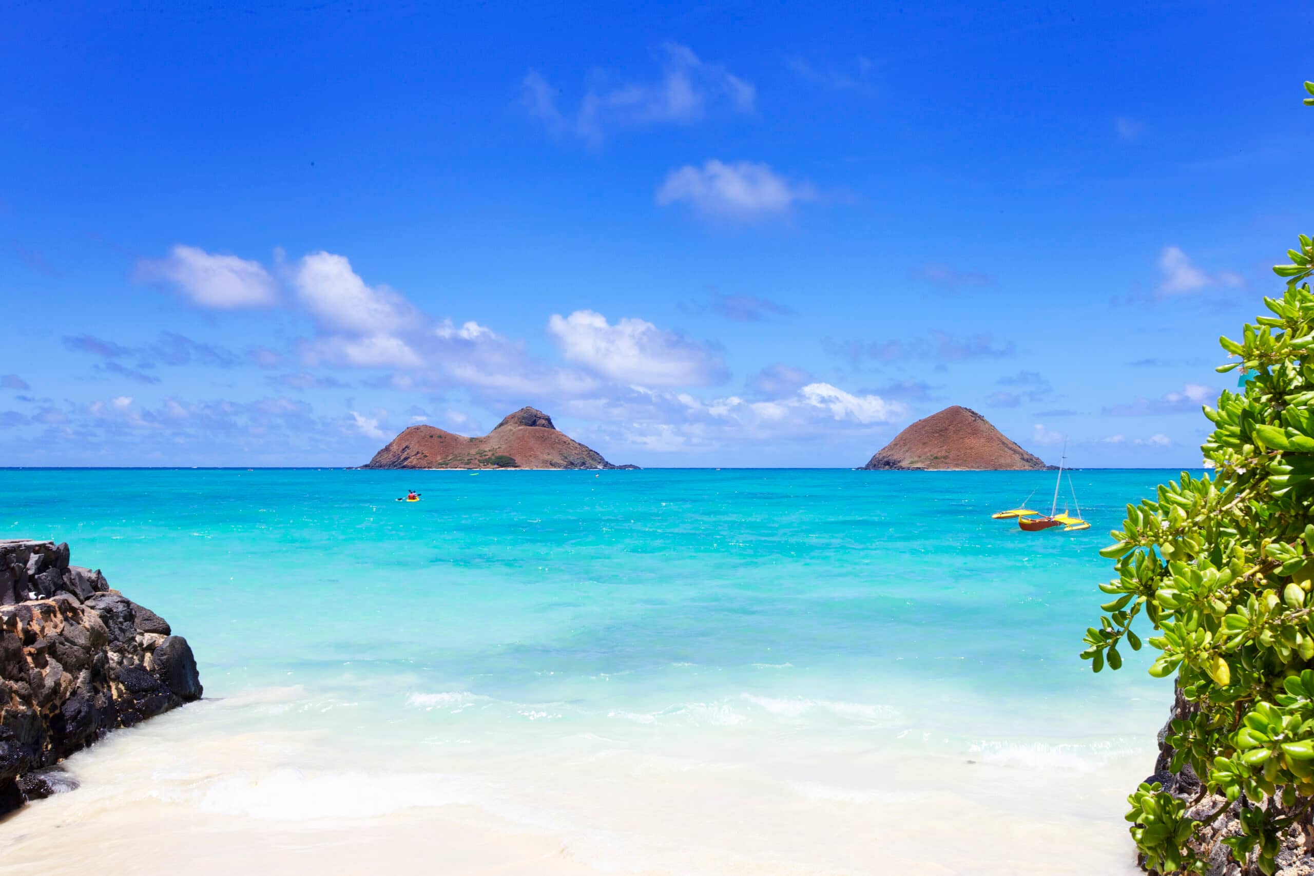 Mokulua Islands View
