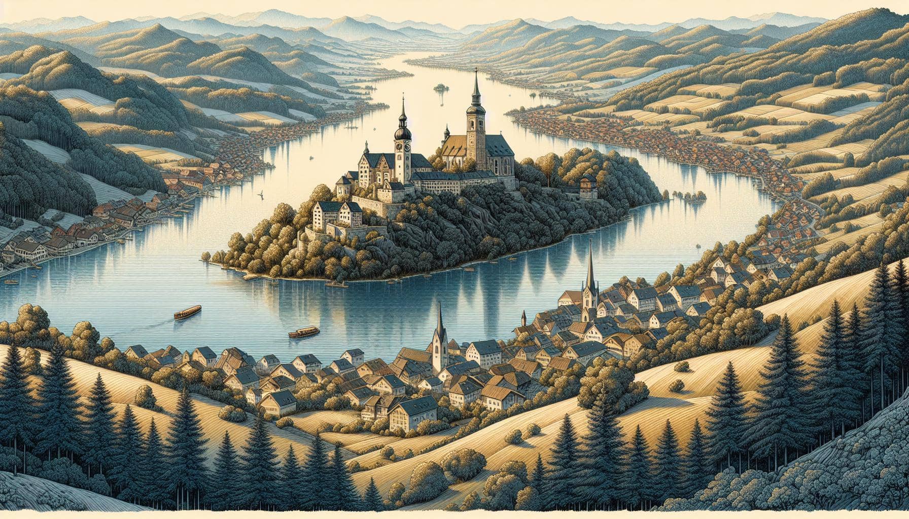 Picturesque Village Views