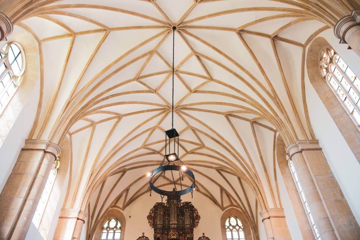 Wooden Coffered Ceiling