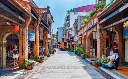 Quaint Old Street Charm