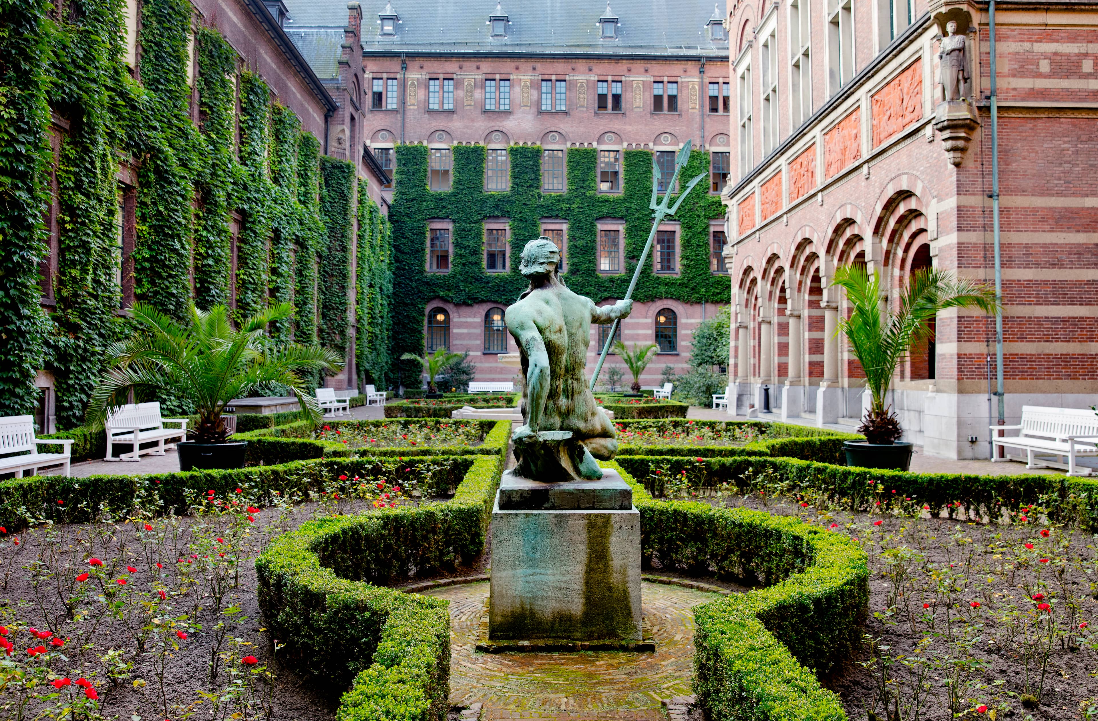 Peaceful Inner Courtyard