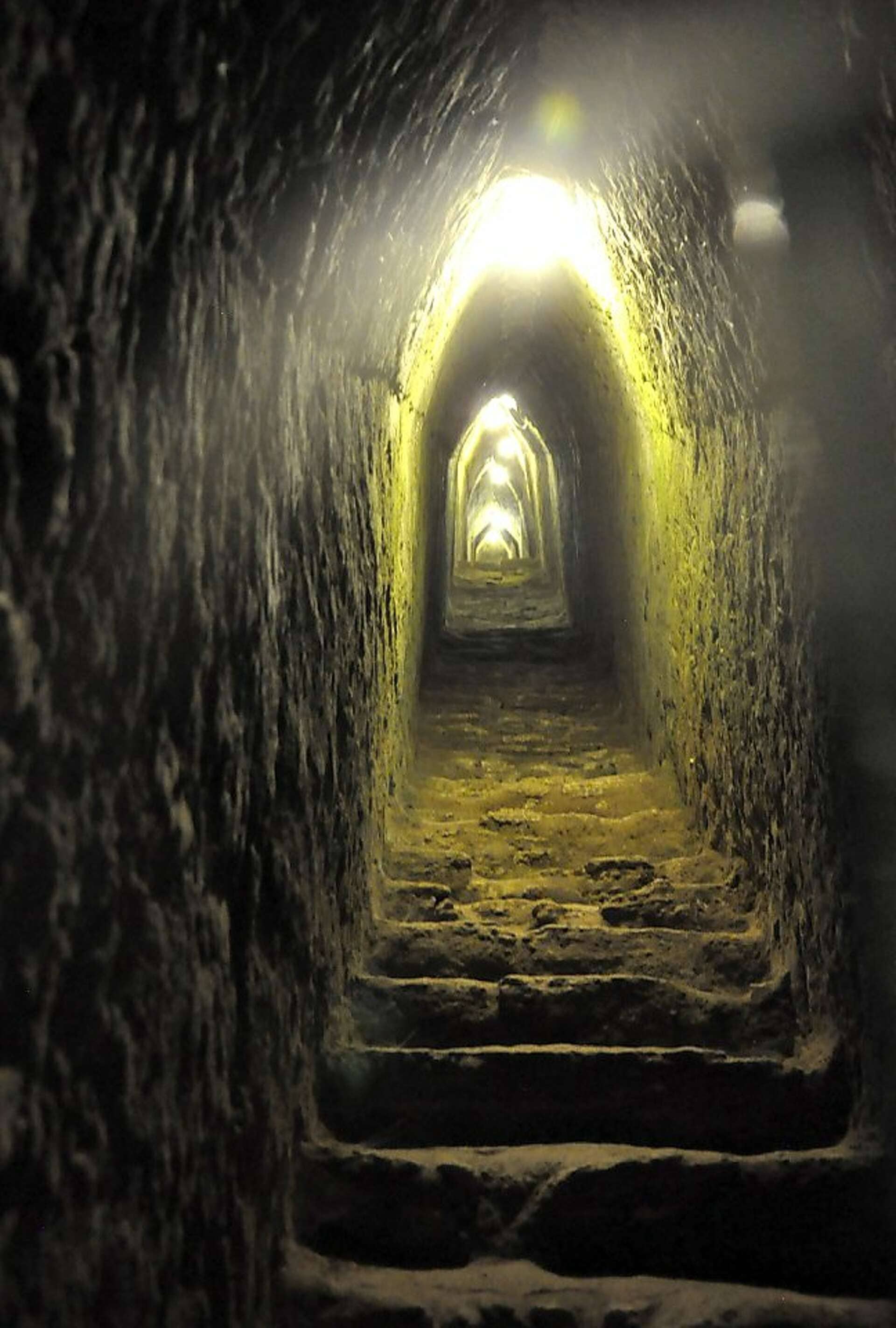 Tunnels Beneath the Pyramid