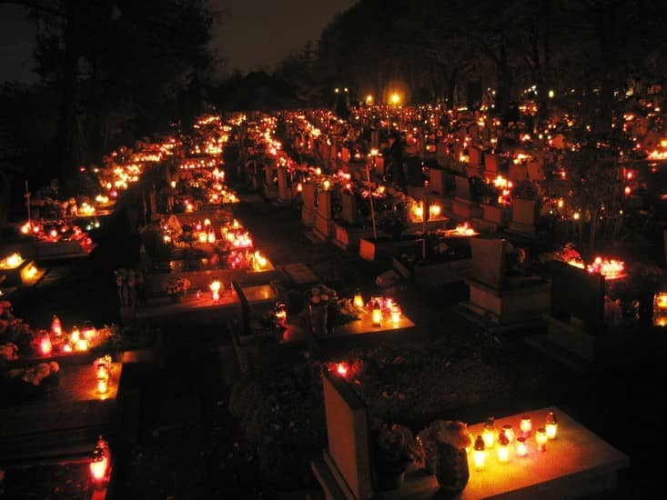 All Saints' Day Atmosphere