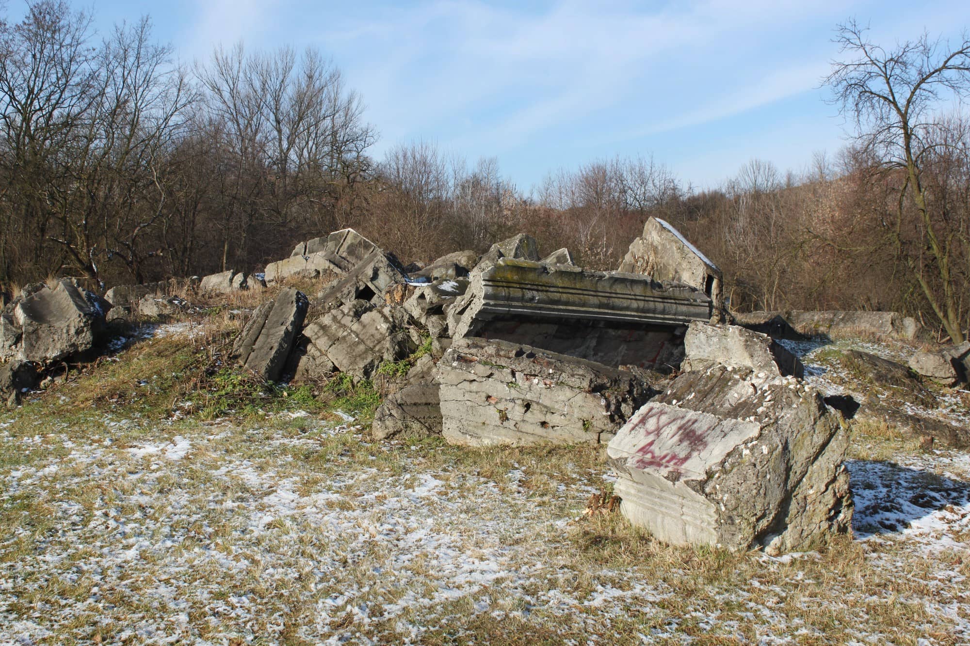 Ruins of Jewish Cemetery Building