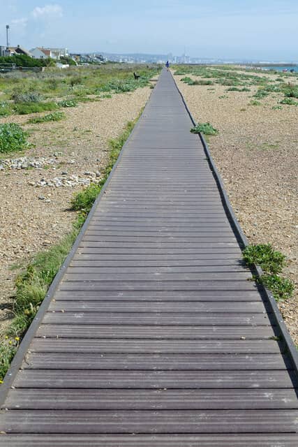 Adjacent Beach & Walkway