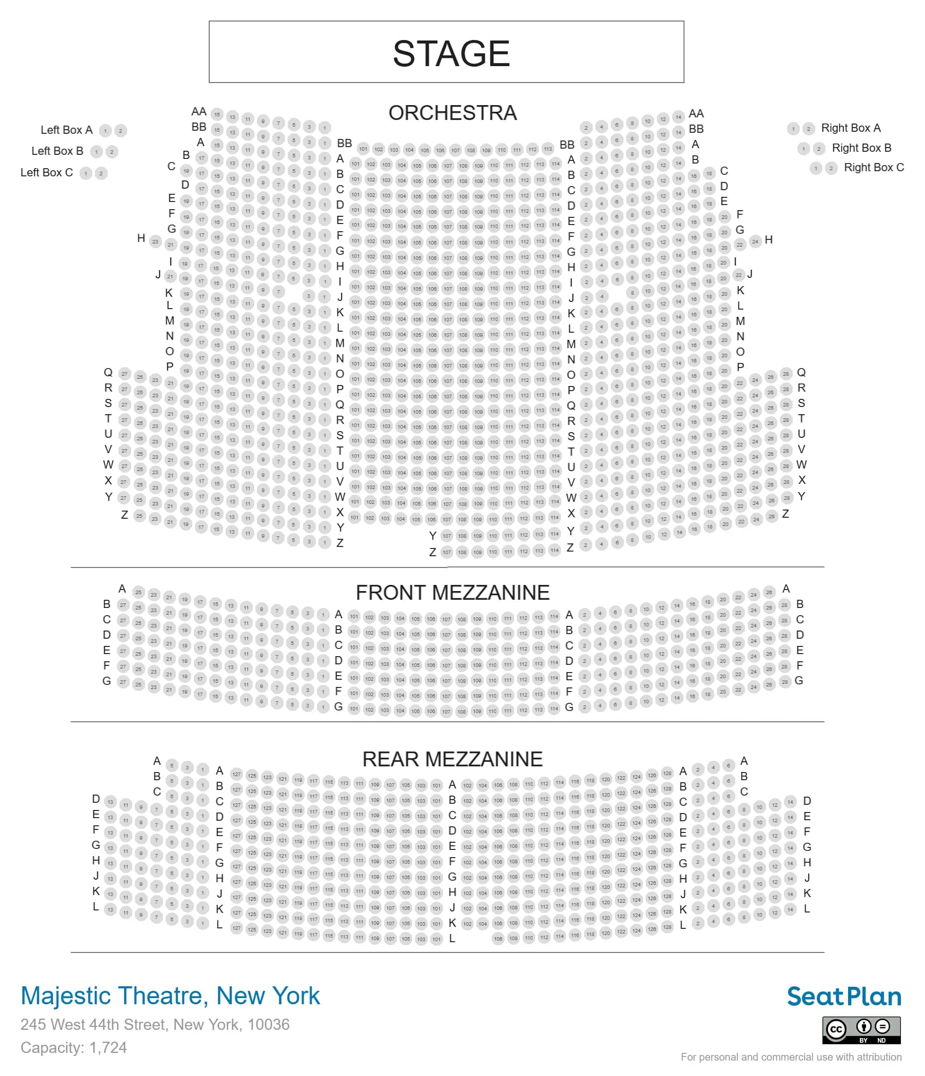 Intimate Seating Experience