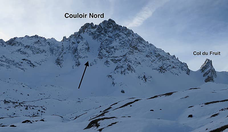 Challenging Couloir Skiing