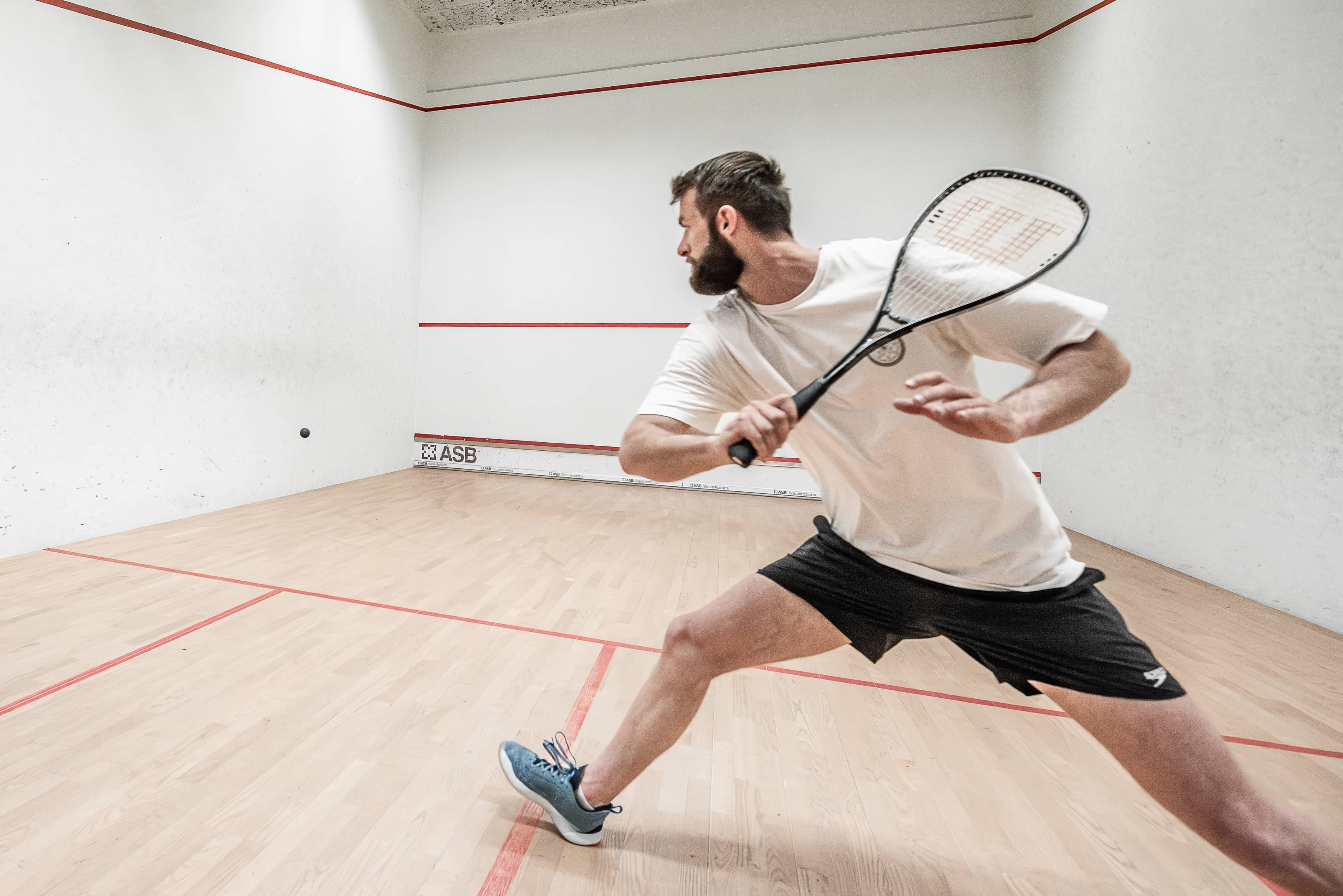 Glass-Backed Squash Courts