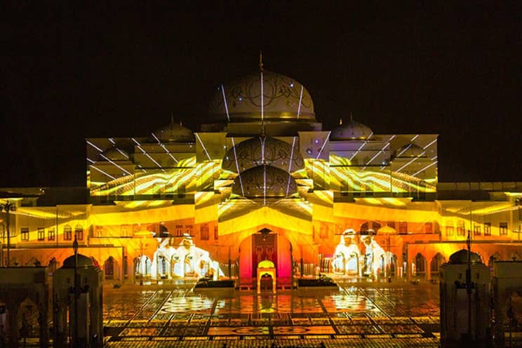Palace in Motion Light Show