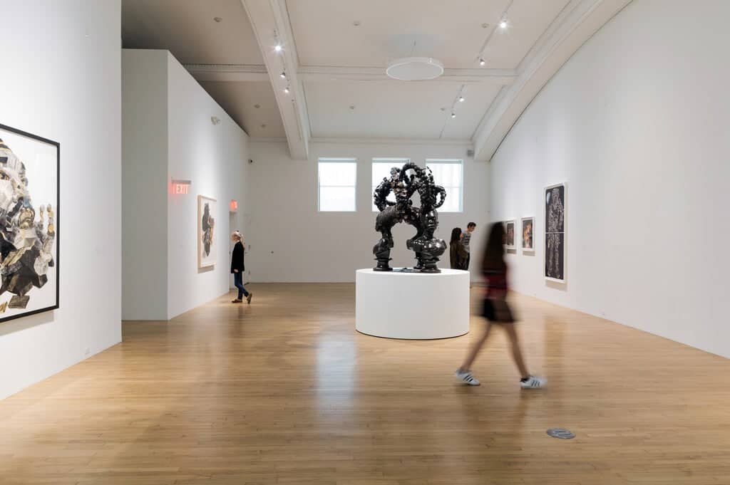 Intimate Gallery Setting