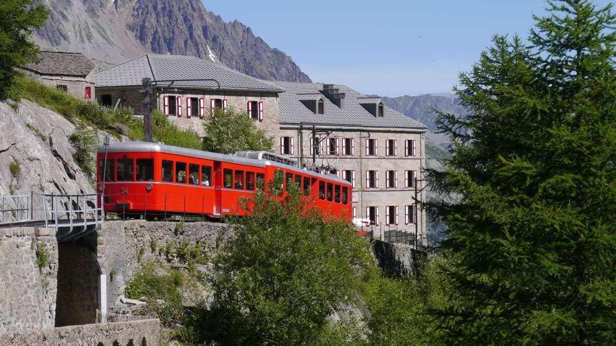 Montenvers Cogwheel Train