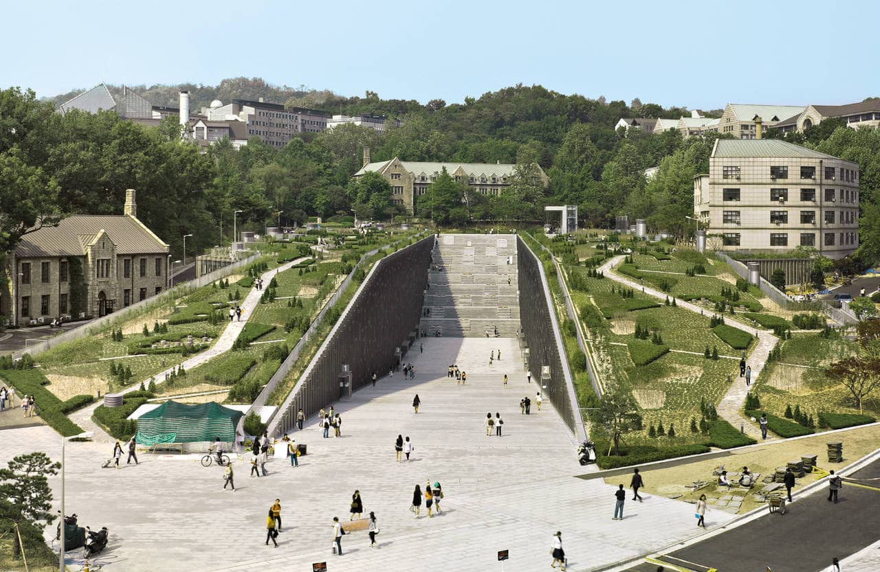 Ewha's Beautiful Green Spaces