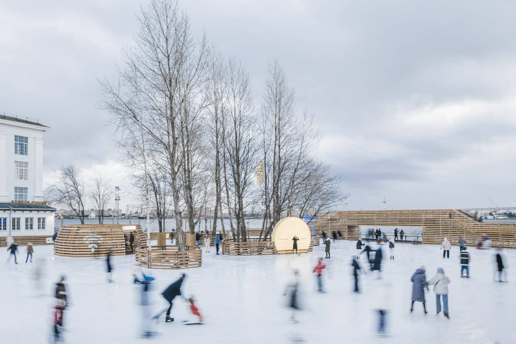 Winter Ice Rink
