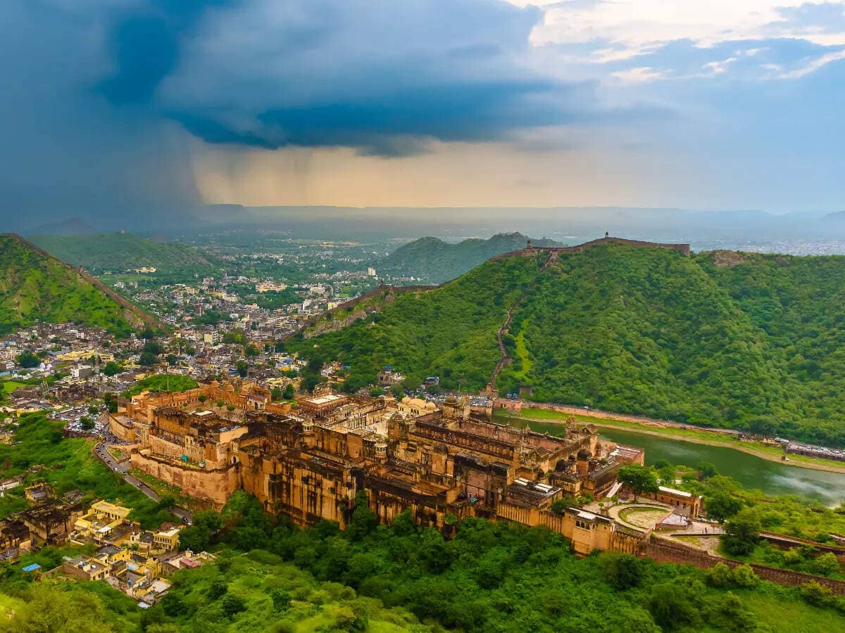 Aravalli Hill Scenery
