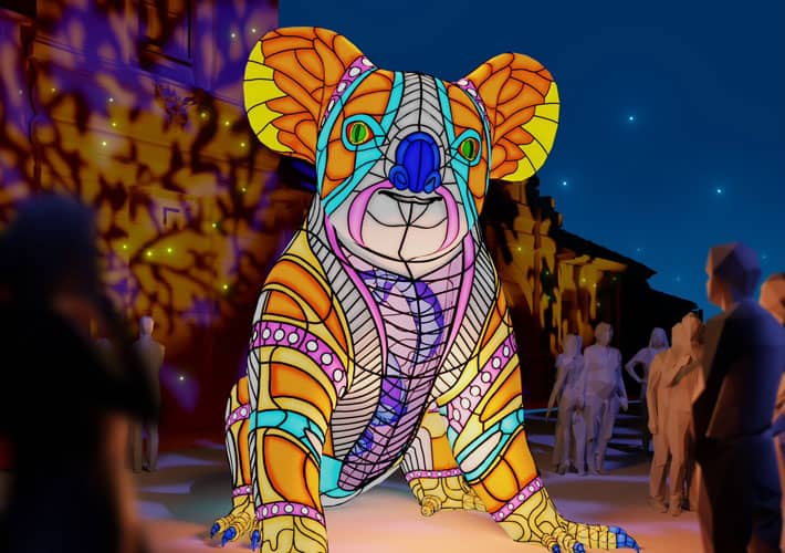 Vivid Sydney Wild Lights