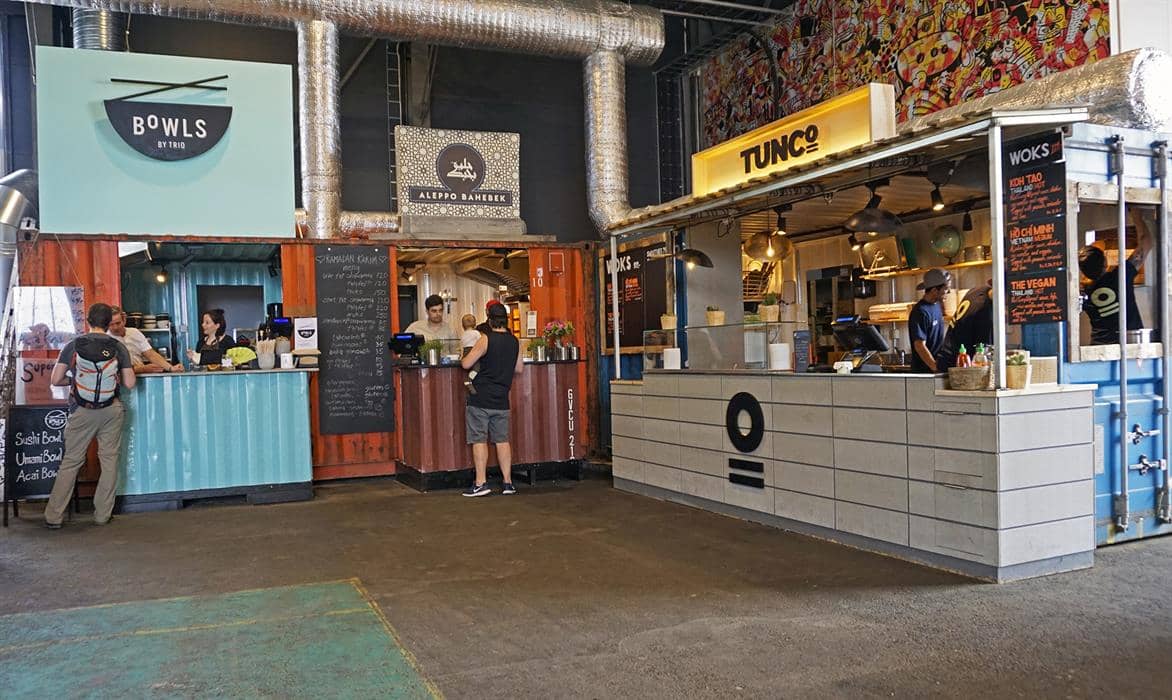 Trendy Market Atmosphere