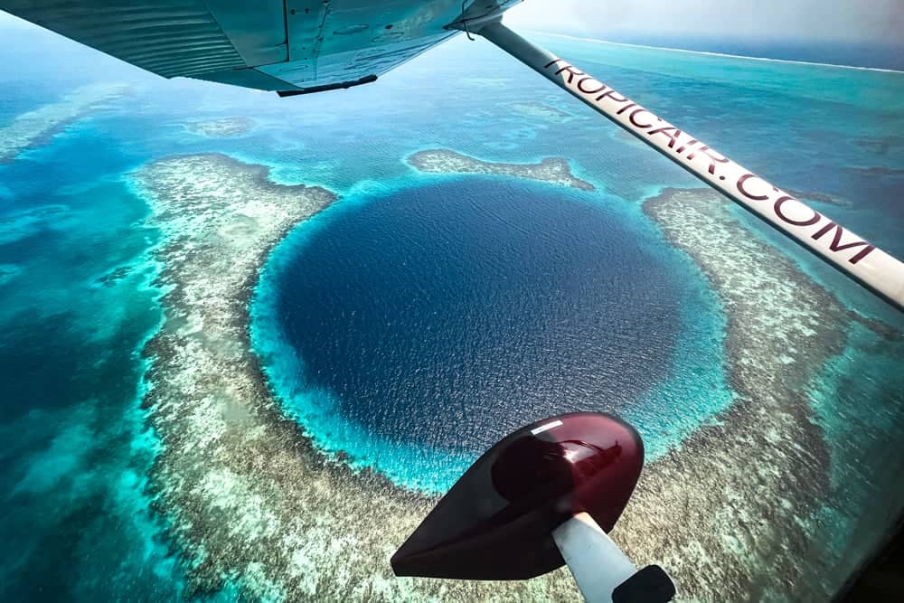 Blue Hole Scenic Flight