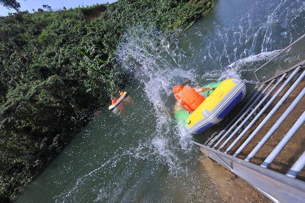 Waterfall Sliding Adventure