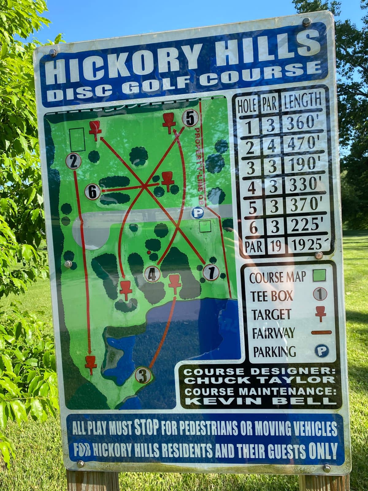 Disc Golf Course