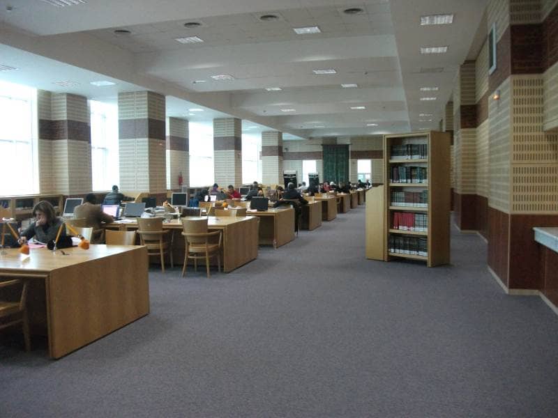 Spacious Reading Rooms