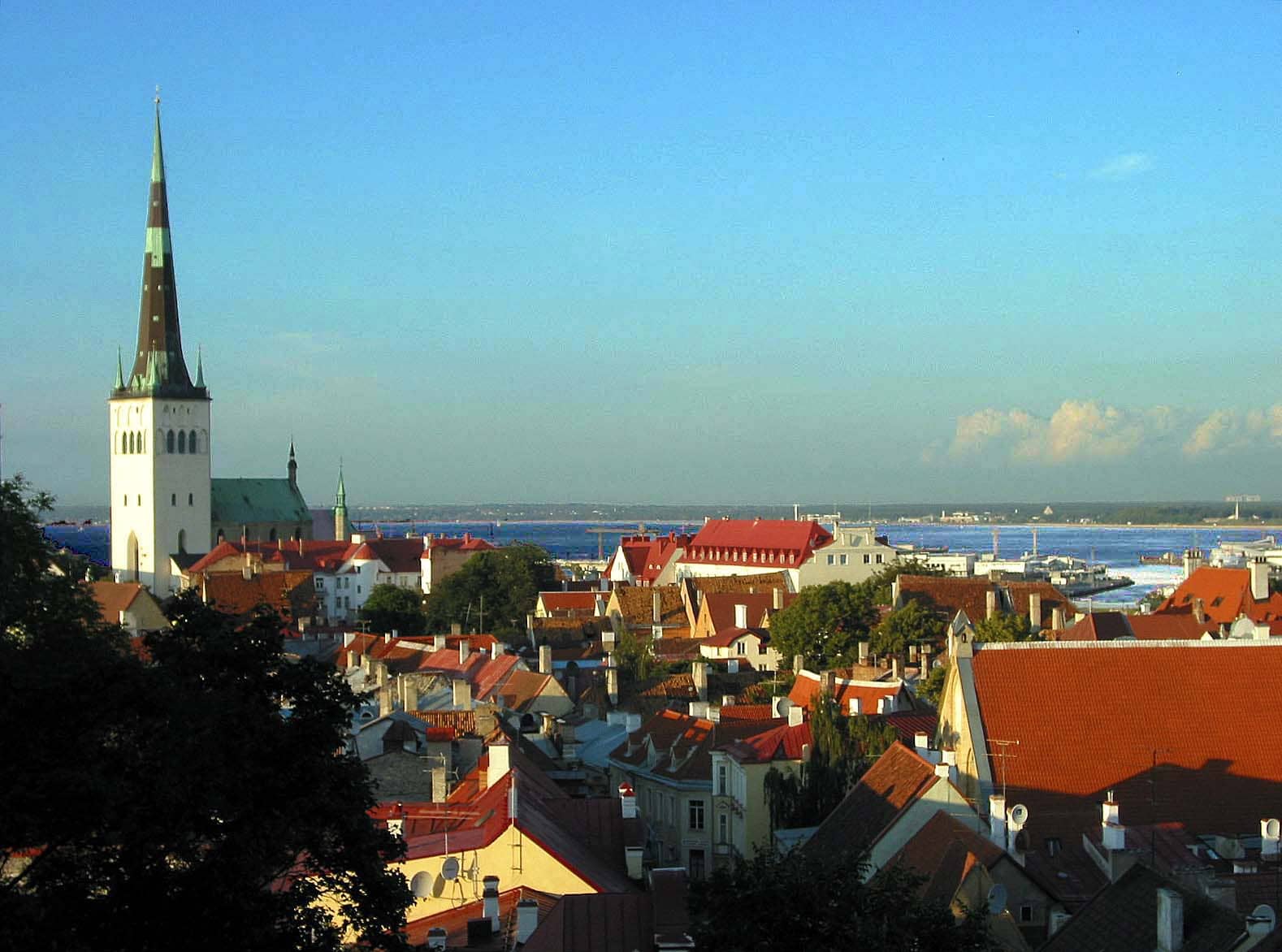 Sunset Over the Baltic