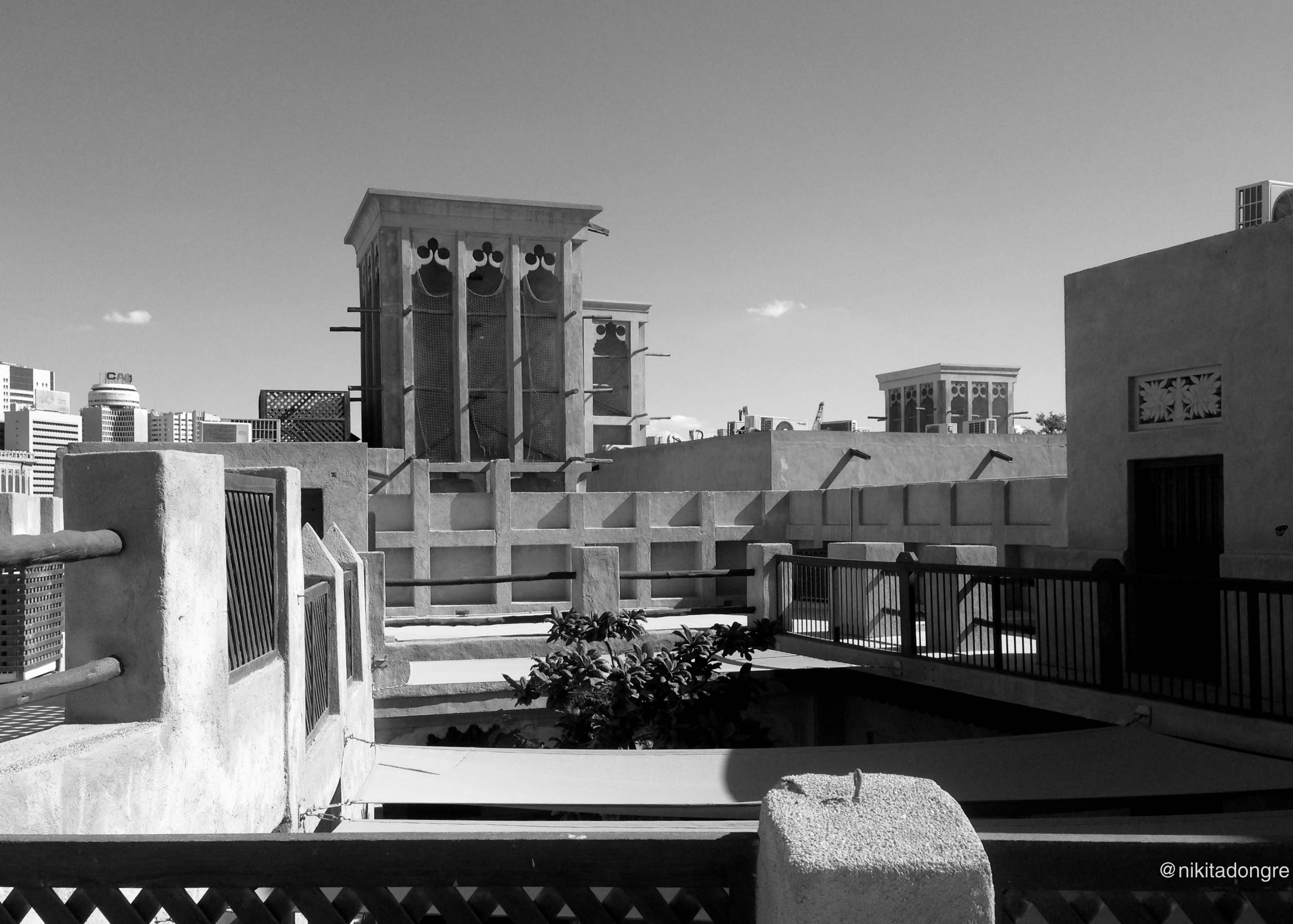 Traditional Emirati Courtyard