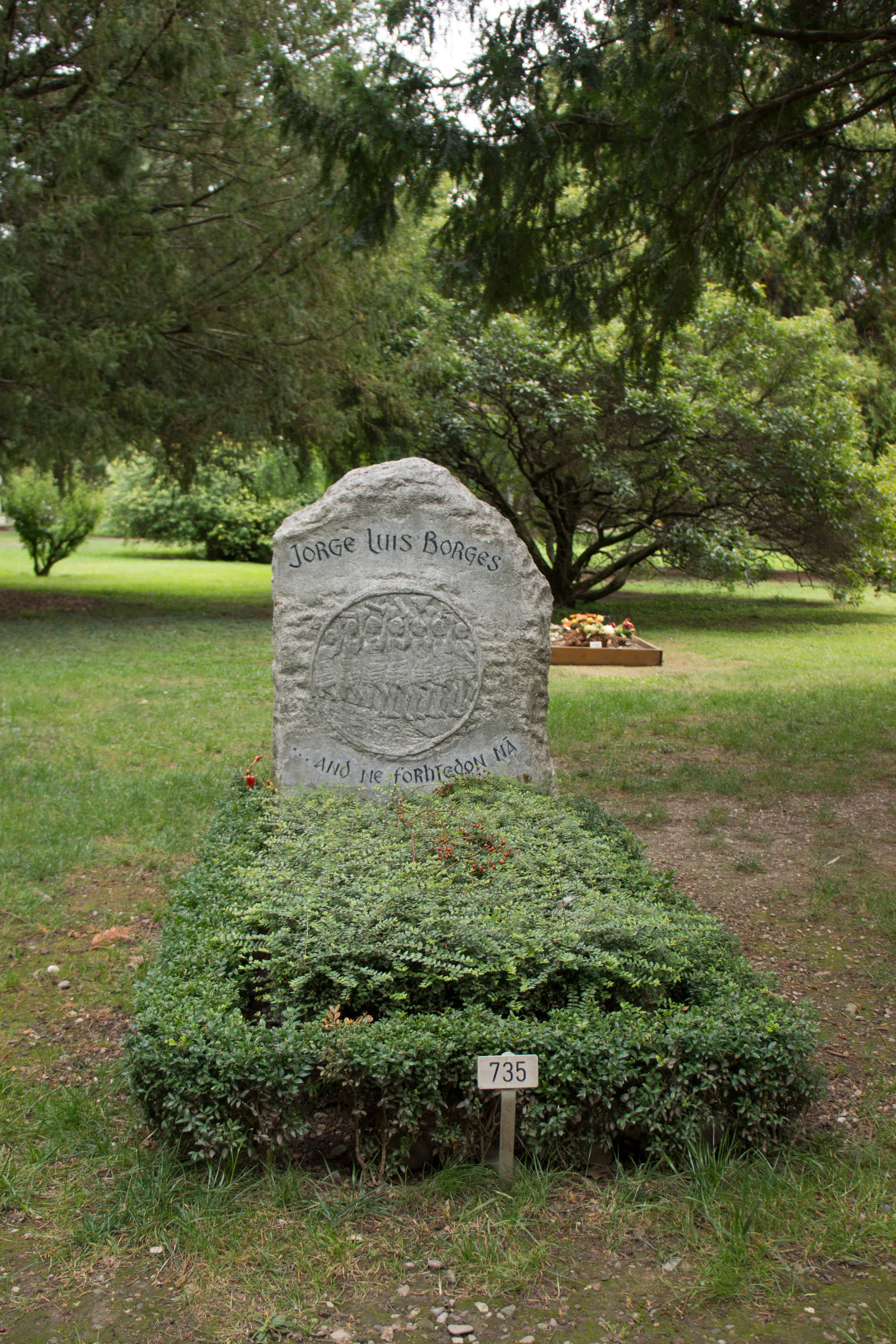 The Grave of Jorge Luis Borges
