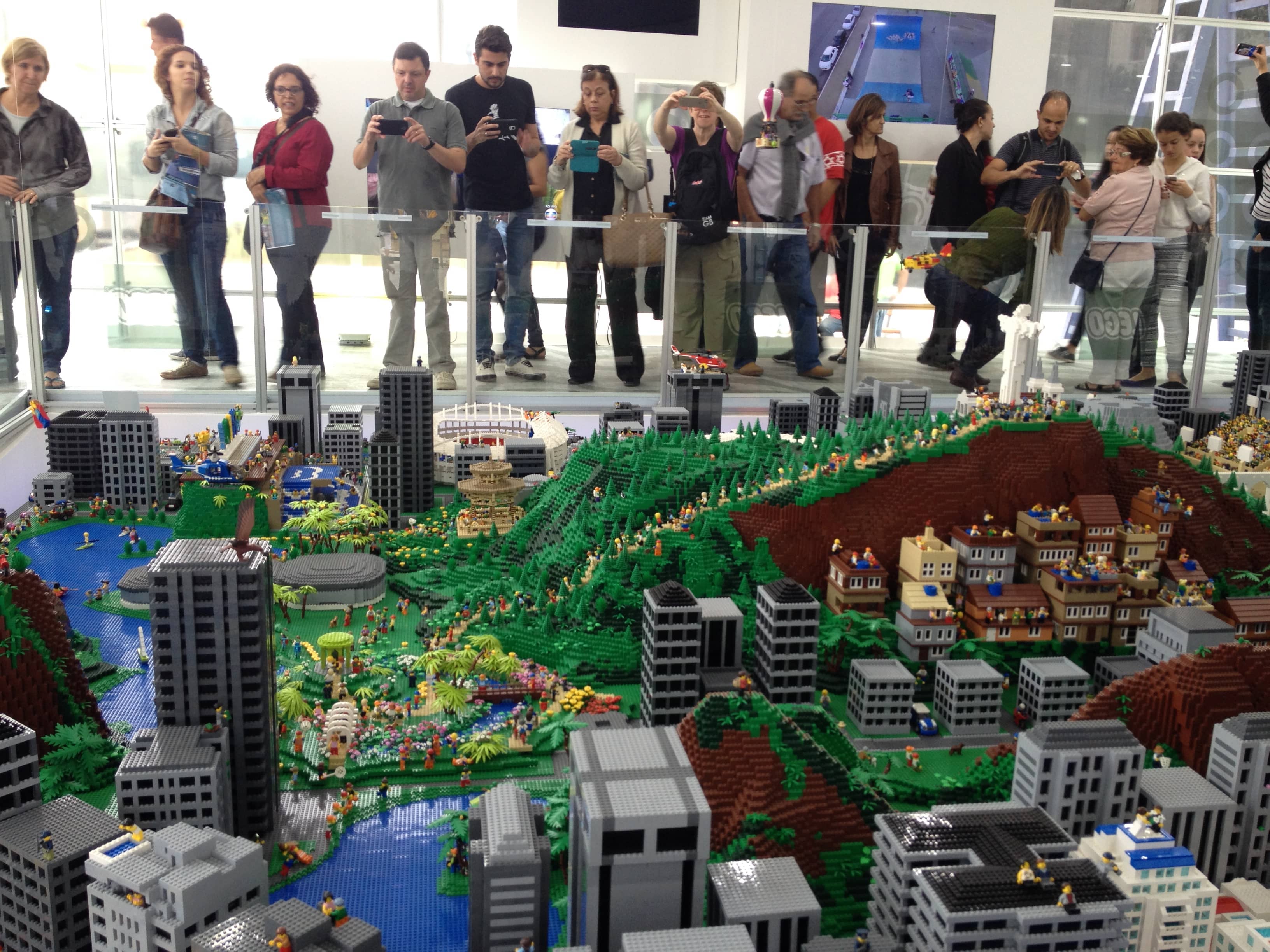 Lego Scale Model of Rio