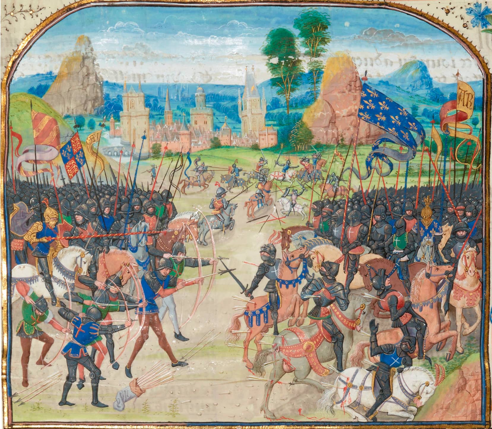 14th Century Battle Site Proximity