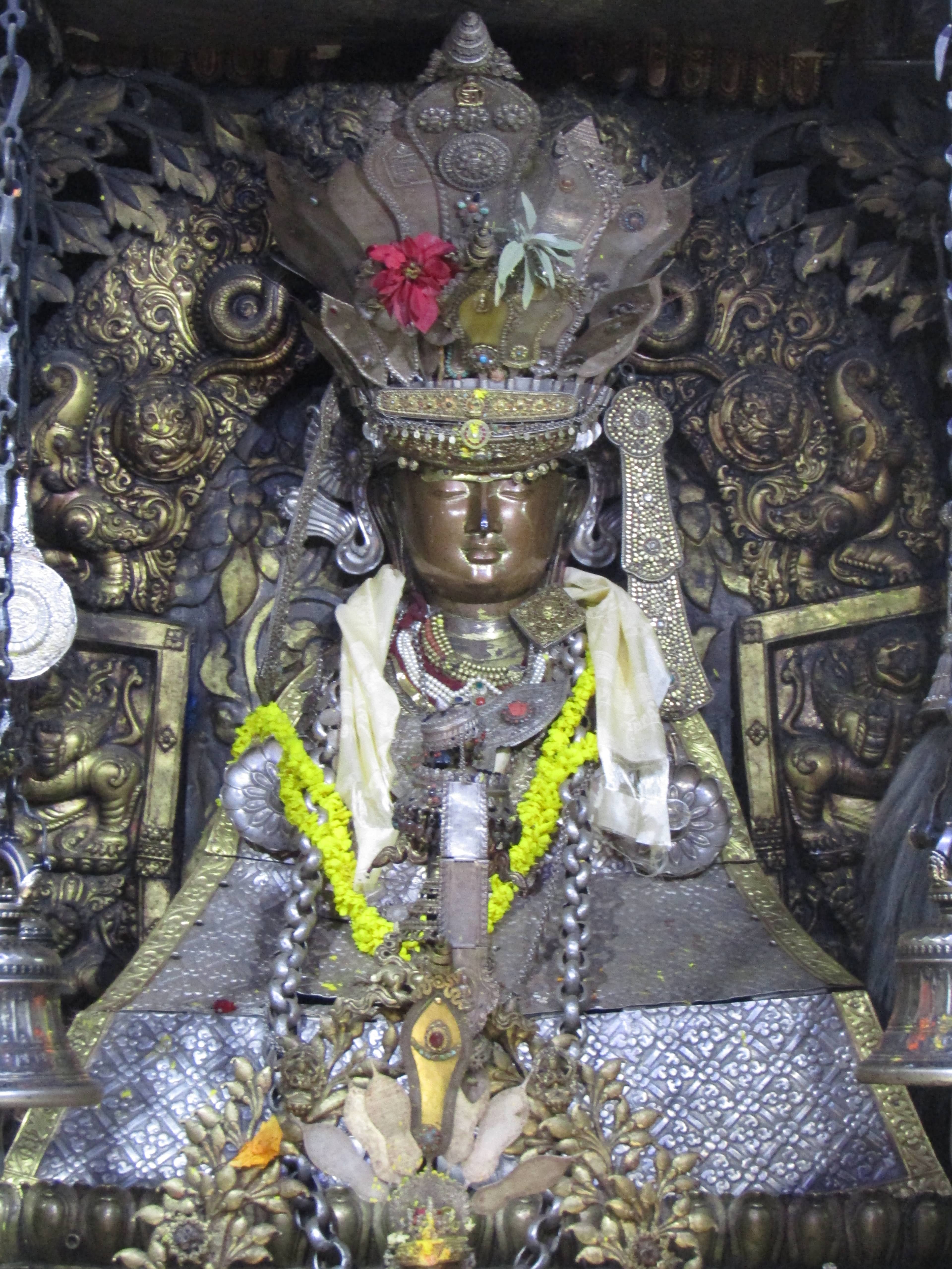 Silver Buddha Image