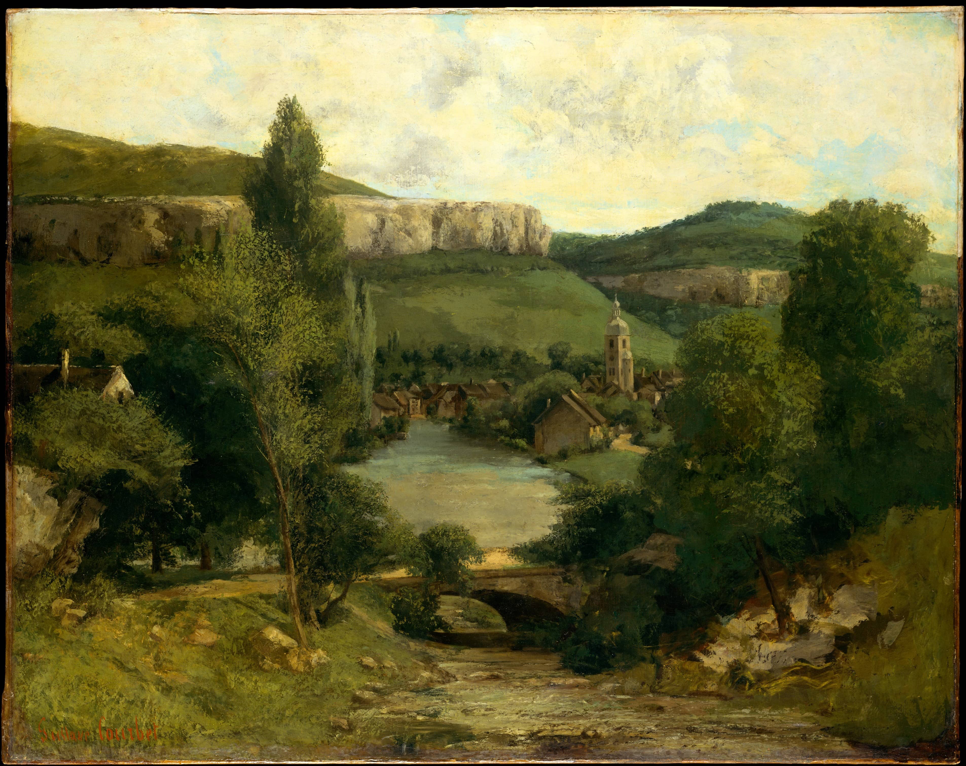 Understanding Courbet's Background