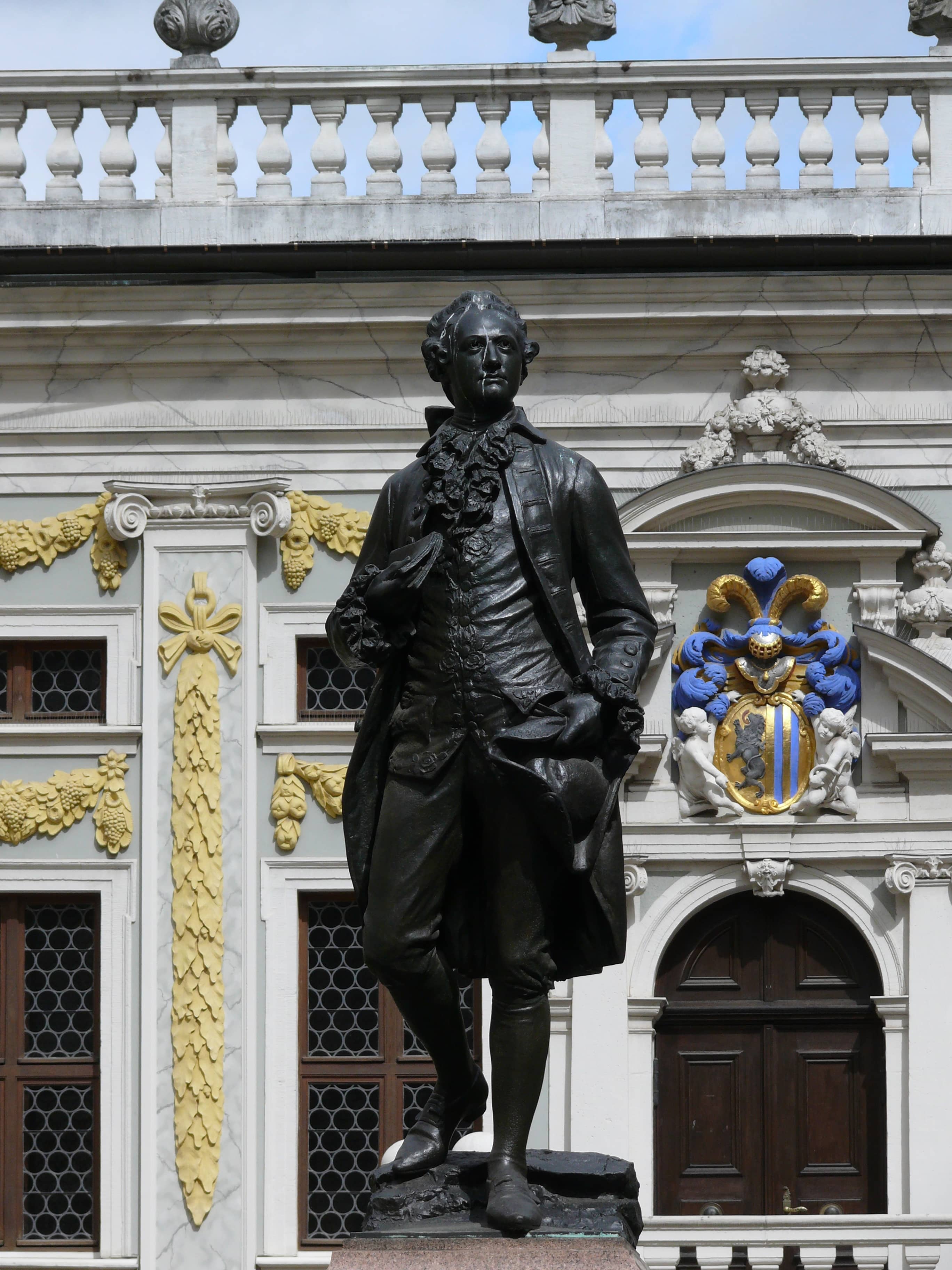 Goethe Denkmal Backdrop