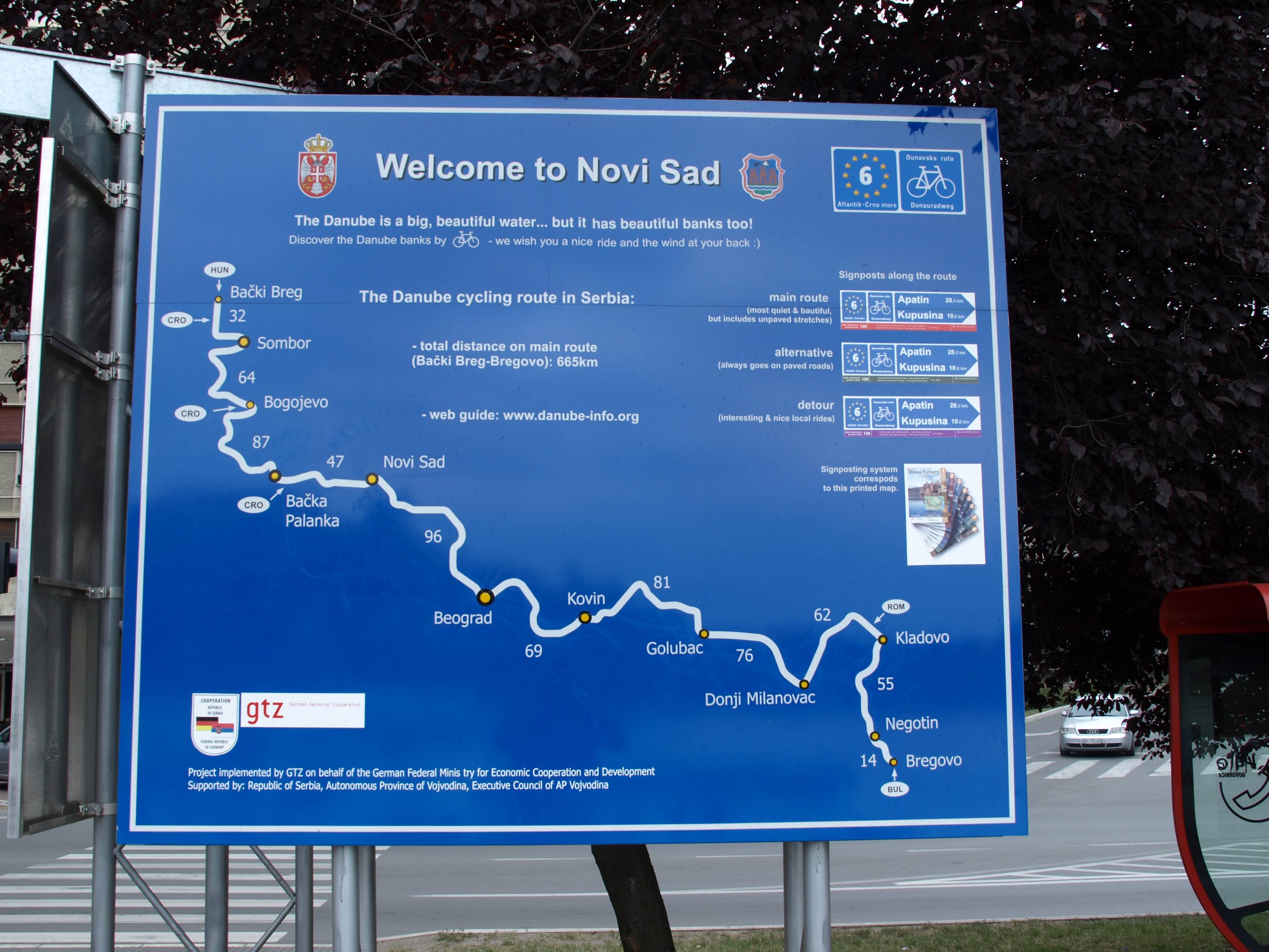 Scenic Cycling Route