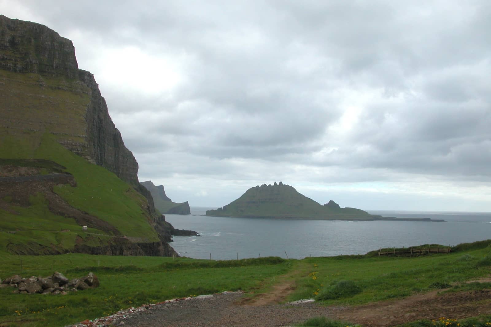 Gásadalur Village Viewpoint