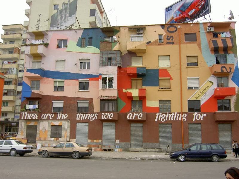 Murals of Tirana
