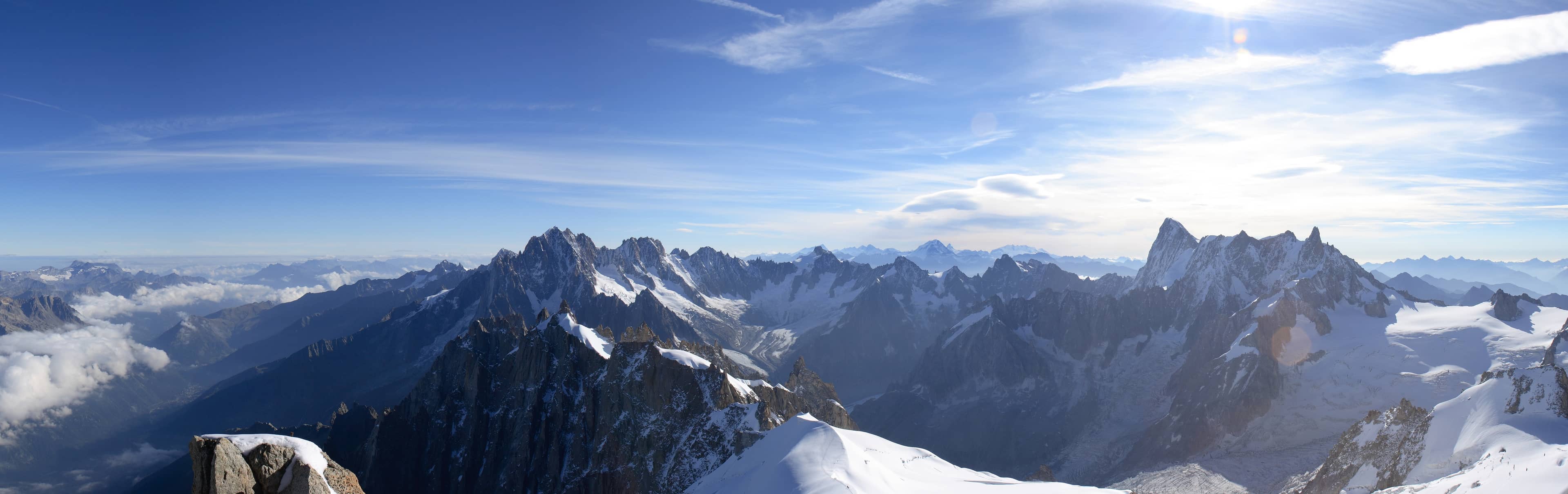 Panoramic Mont Blanc Views