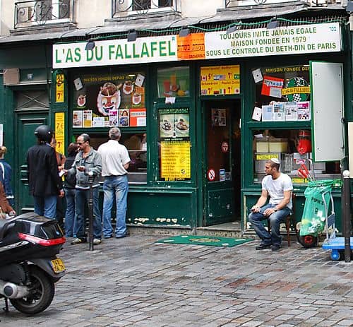 Rue des Rosiers & Falafel