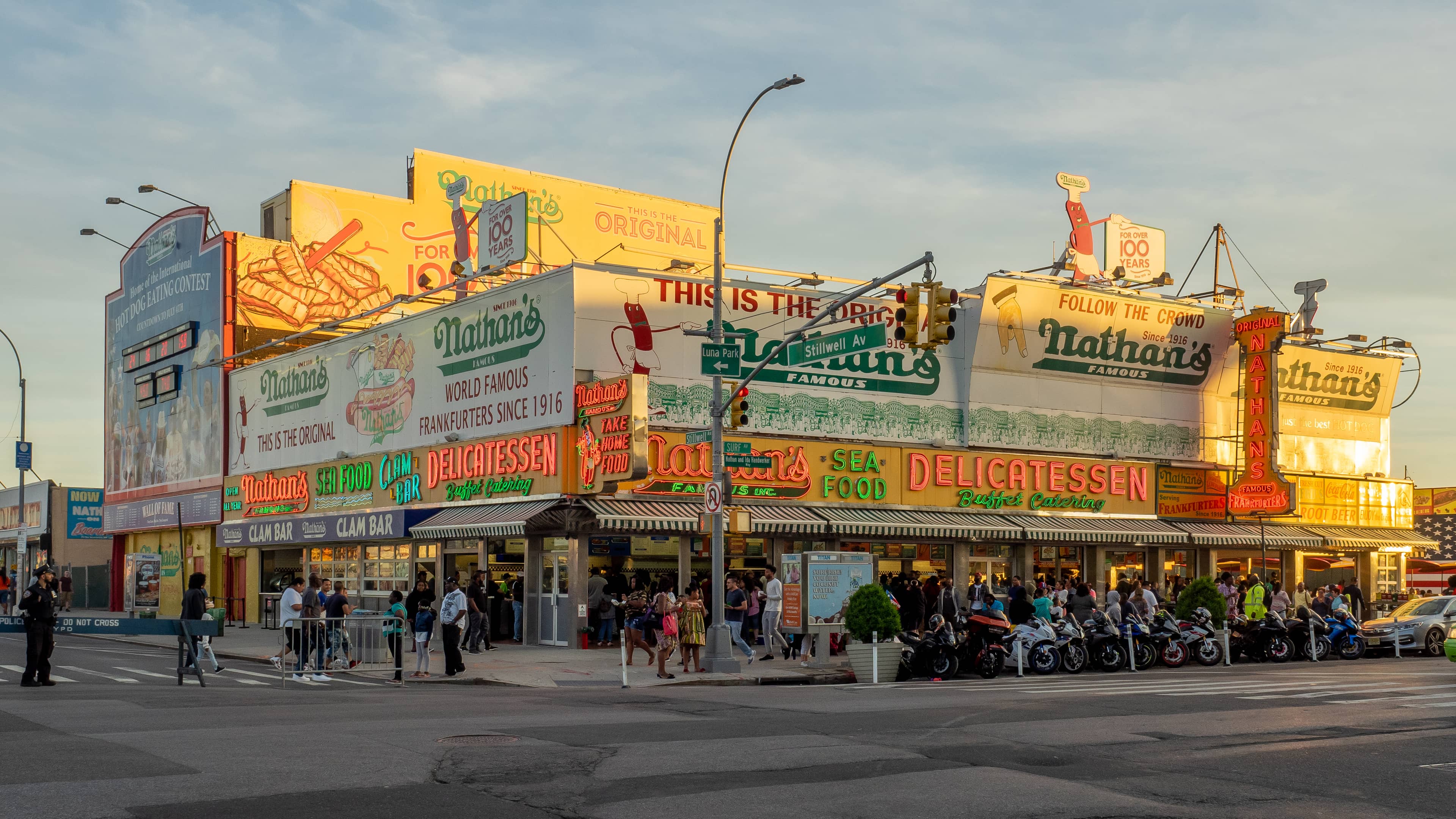 Nathan's Famous Hot Dogs