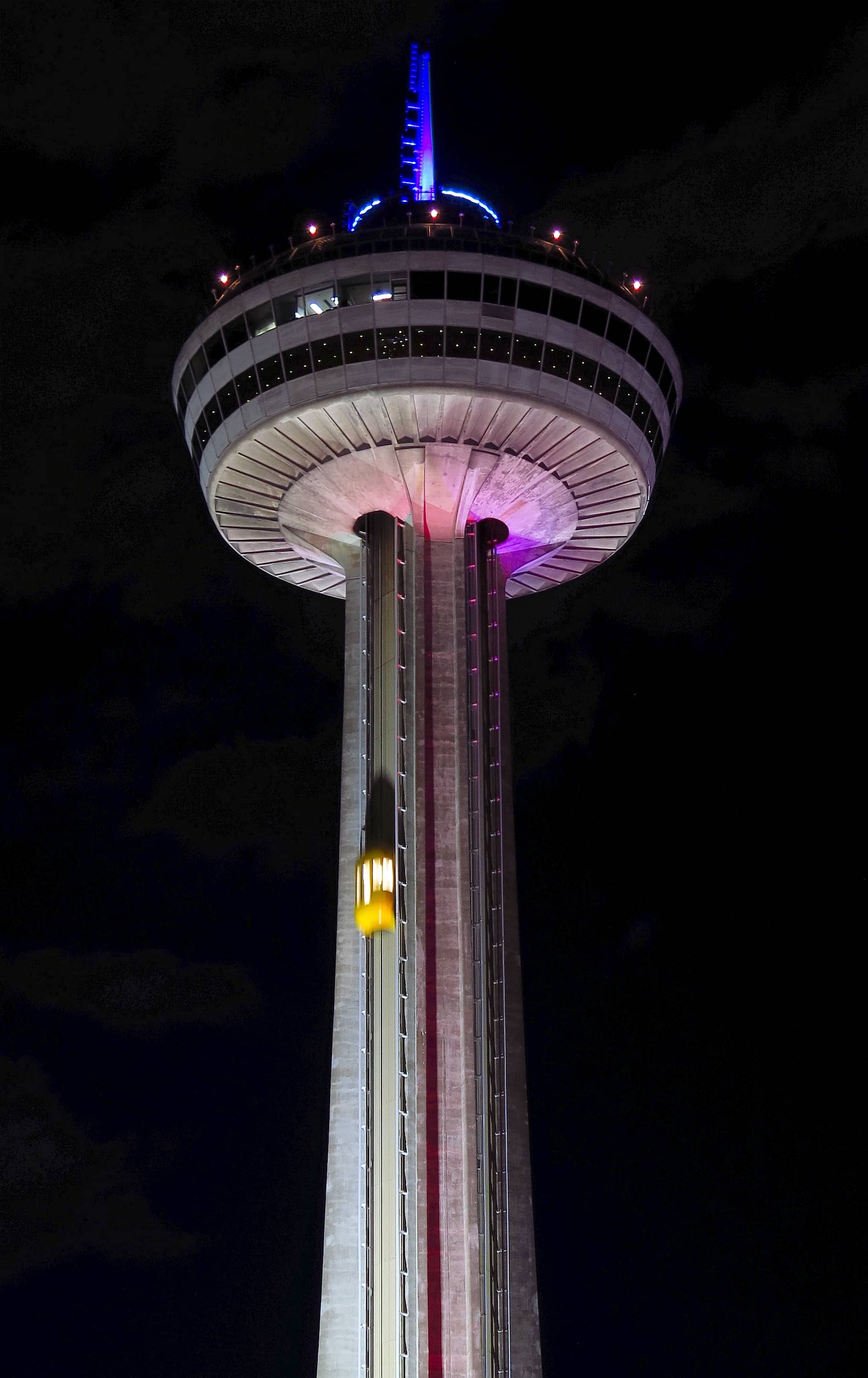 Glass Elevator Ride
