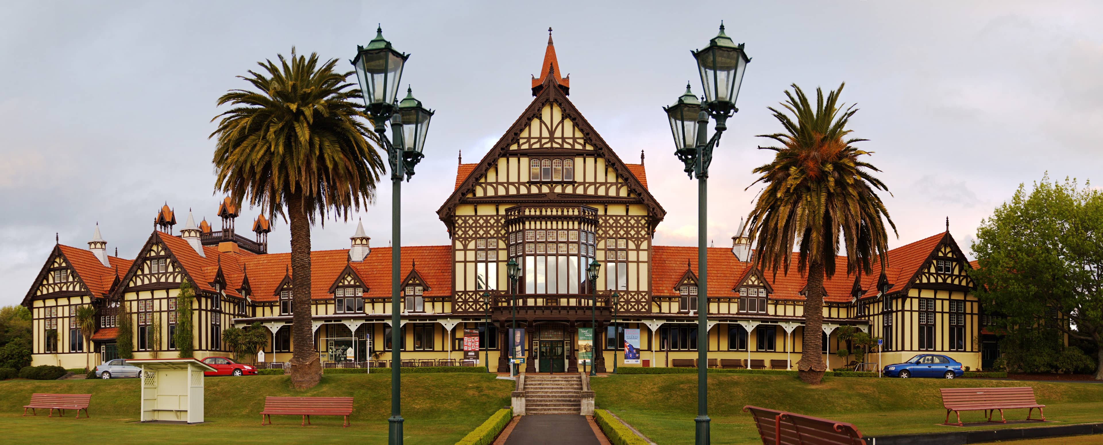 Tudor-style Museum Building