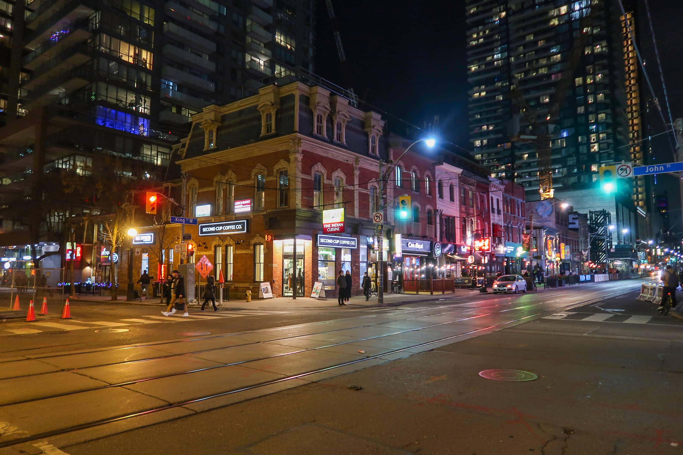 Vibrant Entertainment District