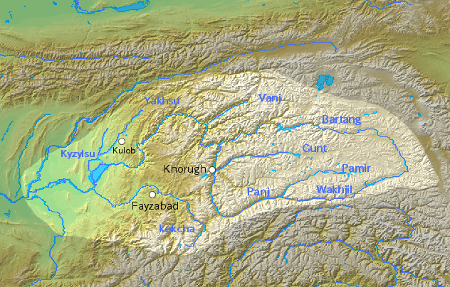 Panj River Confluence